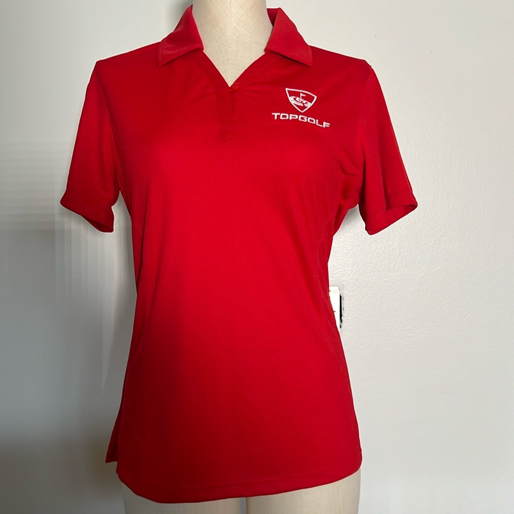 Topgolf collared golf shirt